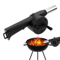 Ventilador Portátil Para Barbacoa Herramientas De BBQ Eco-amigable Accesorios De Picnic Y Camping Buzzer Manual Sin Electricidad - details 7