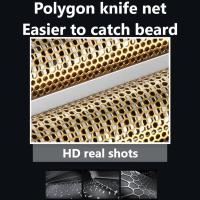 Cabeza De Cuchilla Electrónica Kemei Original Para Afeitadora KM-2028 Pelaje Dorado Y Cuchilla Ajustable Reemplazo Para Razor Flotante - details 7