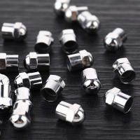 50Pcs Cubiertas De Válvula De Neumático Para Coche Universal Plástico Cromado Airtight Accesorios Para Ruedas Y Neumáticos - details 1
