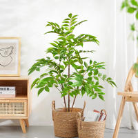 Planta Artificial De Bambú Y Hojas De Nandina Verde Falso Para Decoración De Jardín Interior Y Exterior Tamaño Grande 76-140cm - details 11