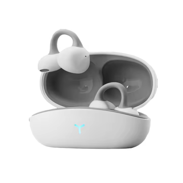Auriculares inalámbricos Bluetooth con clip para la oreja, alta calidad, batería de larga duración, baja latencia, reducción de ruido, auriculares para juegos y deportes - 1