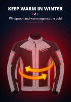 Chaqueta De Motocicleta Impermeable Para Hombre Con Protección EVA Ropa Motociclista Wearable Pantalones De Motocicleta - details 8