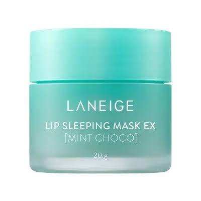 LANEIGE Mascarilla de Labios Noche – Cosmética coreana nutritiva e hidratante – MINT CHOCO – 20g — oferta en Miravia