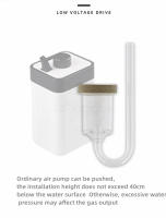 Difusor De Aire Aquapro Atomizador De Bolitas Válvula De Chequeo Para Acuario Tanque De Peces Mini Nano Generador Filtro De Oxígeno Bomba De Aire - details 2