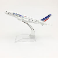 Modelo De Avión Air France Airbus A380 JASON TUTU 16cm Metal Diecast Escala 1/400 Sin Batería Para Mayores De 14 Años - details 4