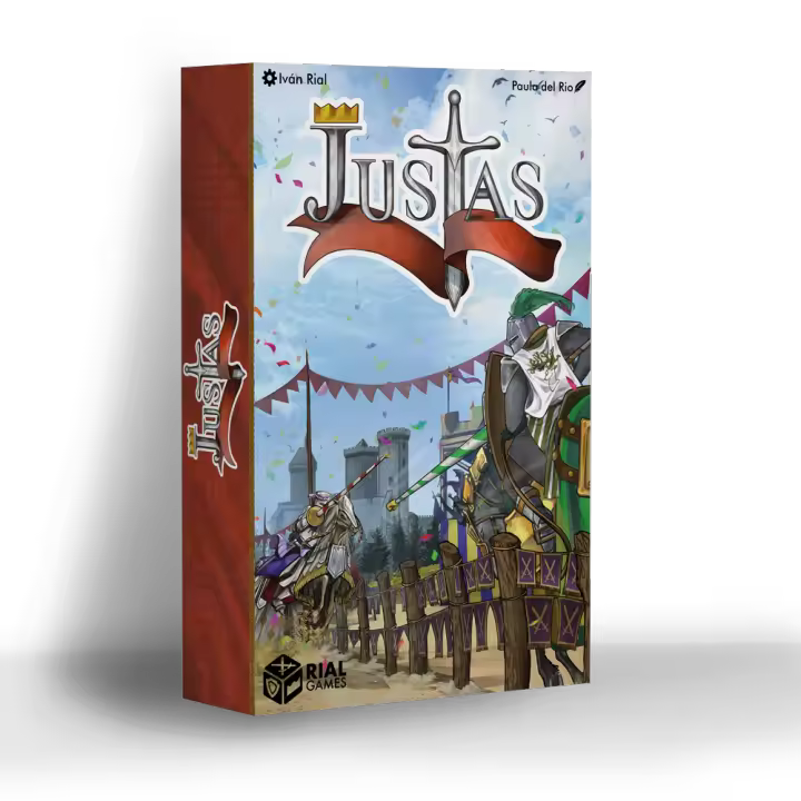 Justas juego de mesa del Gran Torneo Medieval. RialGames. NO - 1