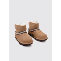 UGG Classic Mini Crescent Botines Planos Niña Cuero - details 0