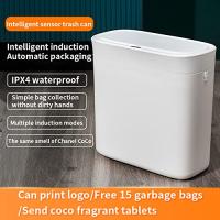 Bote de basura de 5 galones con sensor inteligente, bote de basura de 19 l con tapa a presión para baño, sala de estar, oficina y cocina - details 2