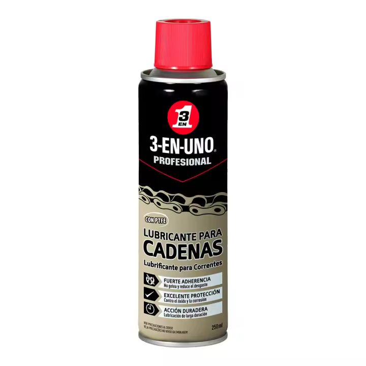 LUBRICANTE PARA CADENAS 250ml 34470 3 EN 1 - 1