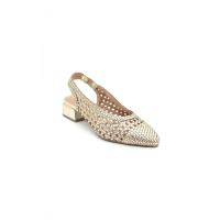 GIOSEPPO 71185PLATINO Zapatos casual mujer 35395 25V STILETTO DESTALONADO TRENZADO PLATINO - details 0