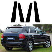 4pcs Adornos Para Puertas Y Ventanas De Coche Cubiertas De Postes De Pilares Para Porsche Cayenne 9PA Chasis E1 2003-2010 Accesorios De Coche - details 4
