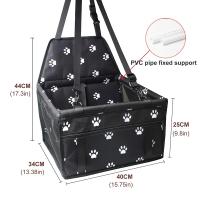 Silla De Apoyo Para Coche Para Perros De Alta Calidad Malla De Seguridad Para Puppies Asiento De Viaje Para Mascotas Plegable Y Estable - details 11