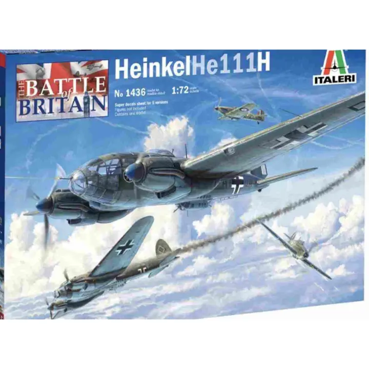 Heinkel HE111H (Batalla de Inglaterra) Italeri-1436 - 1