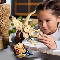 Lego 76969 Fosiles de dinosaurio: Cráneo de Triceratops Lego Jurassic - details 7