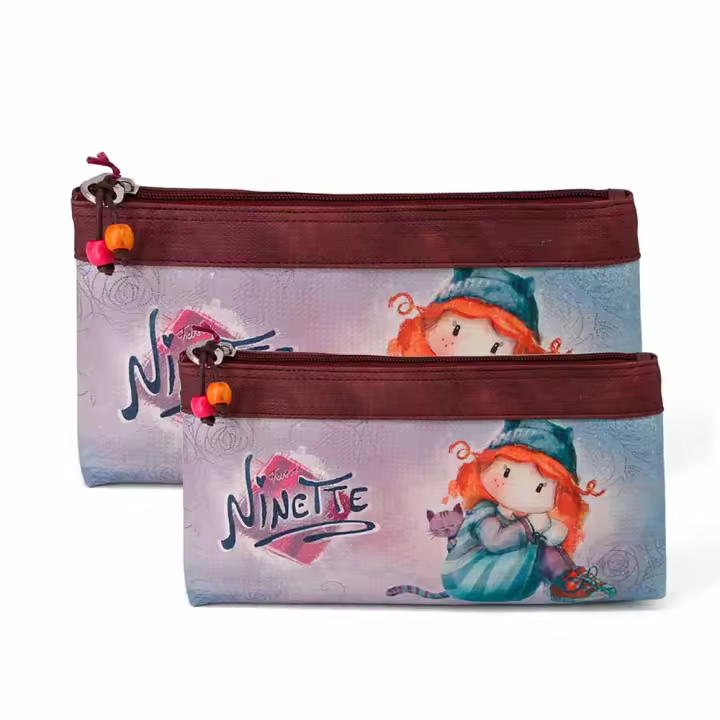 Forever Ninette Origin Set de Dos Bolsas de Aseo, Multicolor - 1