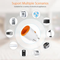 Enchufe Inteligente Zigbee 3.0 16A Compatible Con Homekit Tuya Control Remoto Para Salidas EU 3680W Compatible Con Zigbee2mqtt - details 5