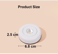 Lámpara De Noche Inalámbrica Proyector De Atardecer Luz LED Para Decoración De Hogar Cocina Armario Dormitorio Iluminación Redonda Con Batería Incluida - details 3