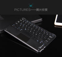 Teclado Bluetooth Con Touchpad Para Tablet Android iPad PC Samsung Tab Teclado Inalámbrico Para Computadora Y Tablet Con Soporte Al Pulgar - details 9