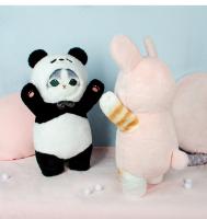 Muñeco De Peluche De Mofusand Tiburón Gato Panda Conejo Dibujos Animados Cojín De Abrazo Decoración De Habitación Regalo De Cumpleaños Kawaii - details 11