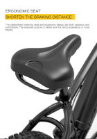 Gogobest gf600 1000W Bicicleta Eléctrica 26 pulgadas × 4,0 neumáticos Bicicleta Gorda Bicicleta de Neumático 48V 13ah - details 11