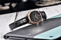 Reloj De Pulsera De Cuarzo Para Hombre PAGANI DESIGN Con Vidrio De Zafiro Resistente Al Agua 200m Date Estilo De Negocios - details 14