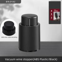Tapa De Vino a Presión Reutilizable a Prueba De Fugas Con Escala De Fecha Herramienta De Barra Para Botellas De Vino - details 3
