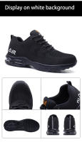 AMAWEI Zapatillas De Trabajo Para Hombre Antideslizantes Seguridad Antipinchazos Protección Respirables Ligeros Con Punta De Acero - details 16