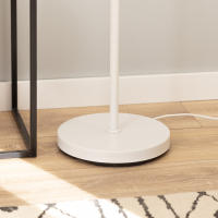 Ledkia Lámpara de Pie Silinda - Diseño Nórdico en Madera y Metal con Iluminación LED Personalizable - details 3