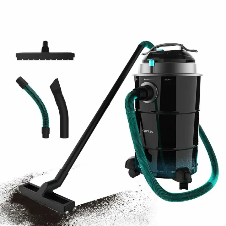 Aspirador de Cenizas Cecotec CONGA ASH 6000 EASYGO XL 1500 W Negro Negro/Azul - 1