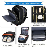 Mochila de viaje multifunción de gran capacidad, bolsa de equipaje USB, mochila escolar, bolsa de viaje de negocios - details 5