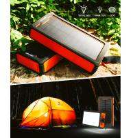 Batería Externa 26800 mAh con Panel Solar - Linterna LED - Producto Genérico. - details 2