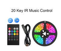Tiras LED RGB USB 5V Dimmable Para Decoración De Habitaciones Y TV Luz De Fondo Con Sincronización Musical 5050 SMD 10mm - details 1