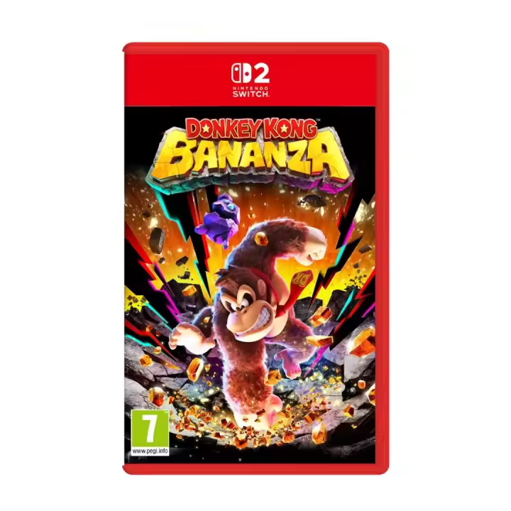 PREVENTA DONKEY KONG BANANZA SWITCH 2 PAL ESPAÑA NUEVO FISICO ESPAÑOL PRECINTADO - Videotec - 1