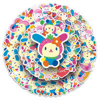 Pegatinas Sanrio Usahana Kawaii 10/30/50pcs Dibujos Animados Cartoon Decales Para Teléfono Móvil Botella De Agua Cuaderno Graffiti Adhesivo PVC - details 3