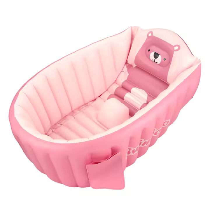 Bañera inflable para bebés Swimbobo, bañera para niños gruesa para el hogar, plegable y apta para piscina - 1