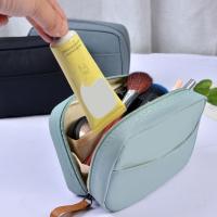 Bolso De Maquillaje Portátil Grande Organizador De Viaje Para Cosméticos Estuche De Almacenamiento De Poliéster Unisex - details 3