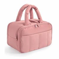 Neceser de viaje ligero y esponjoso para mujer, bolsa de almacenamiento para cosméticos, neceser de viaje - details 8