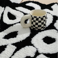 Alfombra De Plush Suave INS Tu Appear Good Letras Antideslizante Absorbente Para Cama Decoración De Hogar Alfombra De Baño Y Puerta - details 9