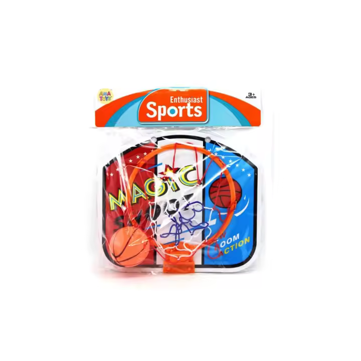 UD - 6 SET  Banlocesto, 6Canasta 34X30CM  y 6 mini balon - 1