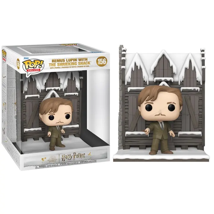 Funko Pop! Deluxe: Harry Potter - Remus Lupin en La Casa de Los Gritos, 65648, Nº156 - 1