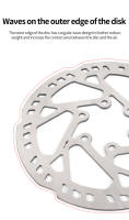 Freno De Disco Para Bicicleta De Asistencia Eléctrica 140/160/180/203mm Acero Inoxidable 2.3mm 130g Para Montaña Y Carretera - details 13