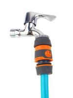 Conector Rápido De Jardín 1/2 Pulgada Para Grifo Y Riega Plástico Fregadero De Agua Para Lavado De Coche Y Jardinería - details 1