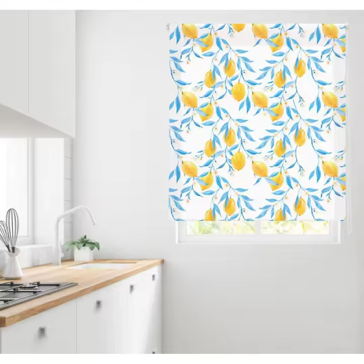 HAPPYSTOR  Estor Enrollable Traslúcido Estampado Digital Cocina HSCC58007 - 1