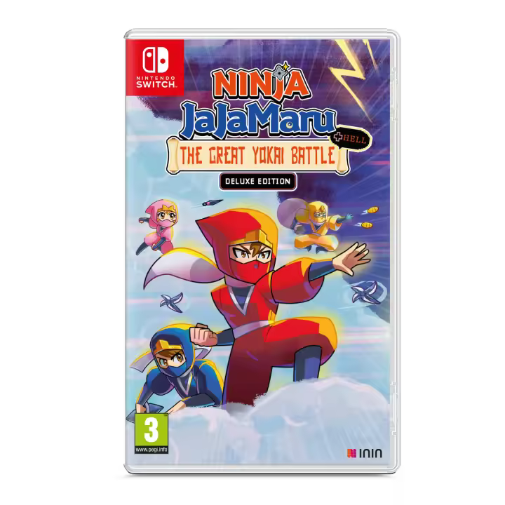 Ninja JaJaMaru The Great Yokai Battle + Hell Deluxe Edition Juego para Consola Nintendo Switch - 1