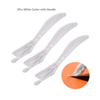Cortador De Papel De Embalaje 3Pcs Herramienta De Corte De Seguridad Para Film De Ventanas Adhesivo Para Coche Y Artesanía - details 8