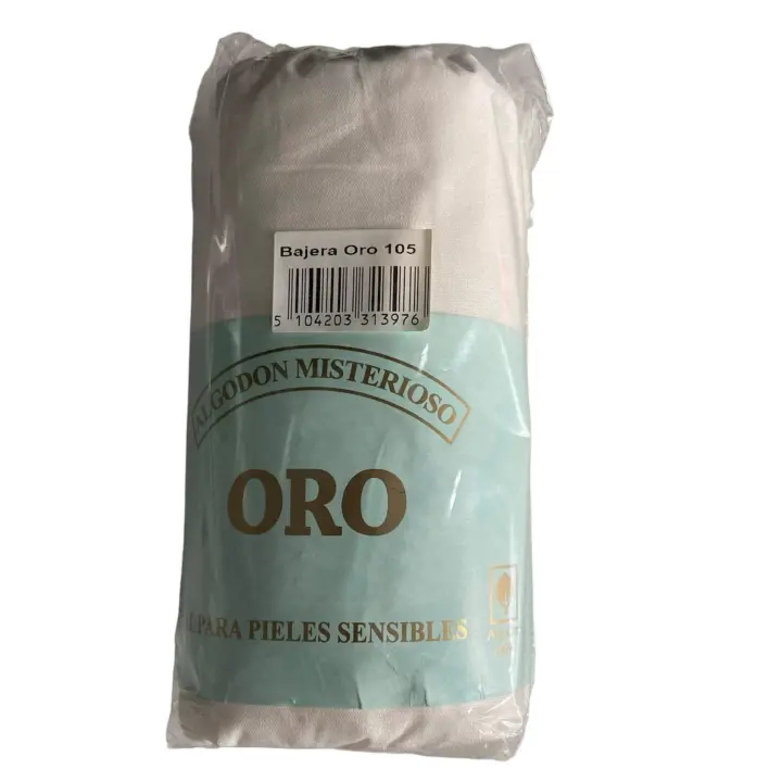 Sabanas Bajeras Ajustables con Goma elastica, ALGODON 100% de alta calidad ,Sabana suave para la cama de 90cm,105cm,135cm,150cm, Protector algodon colchon ,Ropa de cama, Fabricado en UE, color Blanco - 1