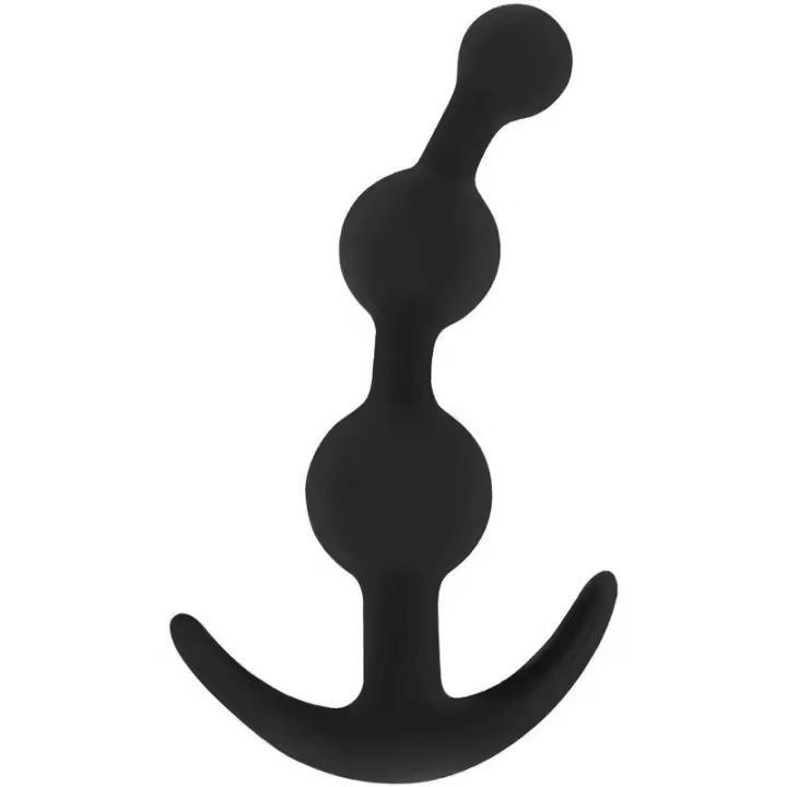 Ohmama Plug Anal De Silicona Curvado 13Cm 1Ud - 1