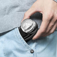 Afeitadora Eléctrica Profesional Con Cabeza De Corte Desmontable Y Lavable Para Hombres Cuchilla De Afeitar De Alta Calidad Para Un Afeitado Suave Y Cómodo - details 1