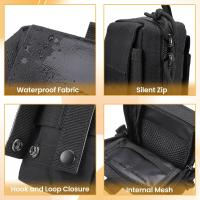 Riñonera with Cremallera, riñonera, Bolsa EDC, riñonera multifunctional para Deportes, senderismo, camping, Viajes, Ciclismo - details 2