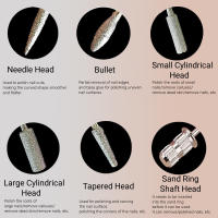 Taladro De Uñas Recargable USB 45000RPM Máquina De Manicura Profesional Para Pulir Y Eliminar Gel De Uñas Con Set De Arte De Uñas Bajo Ruido - details 2